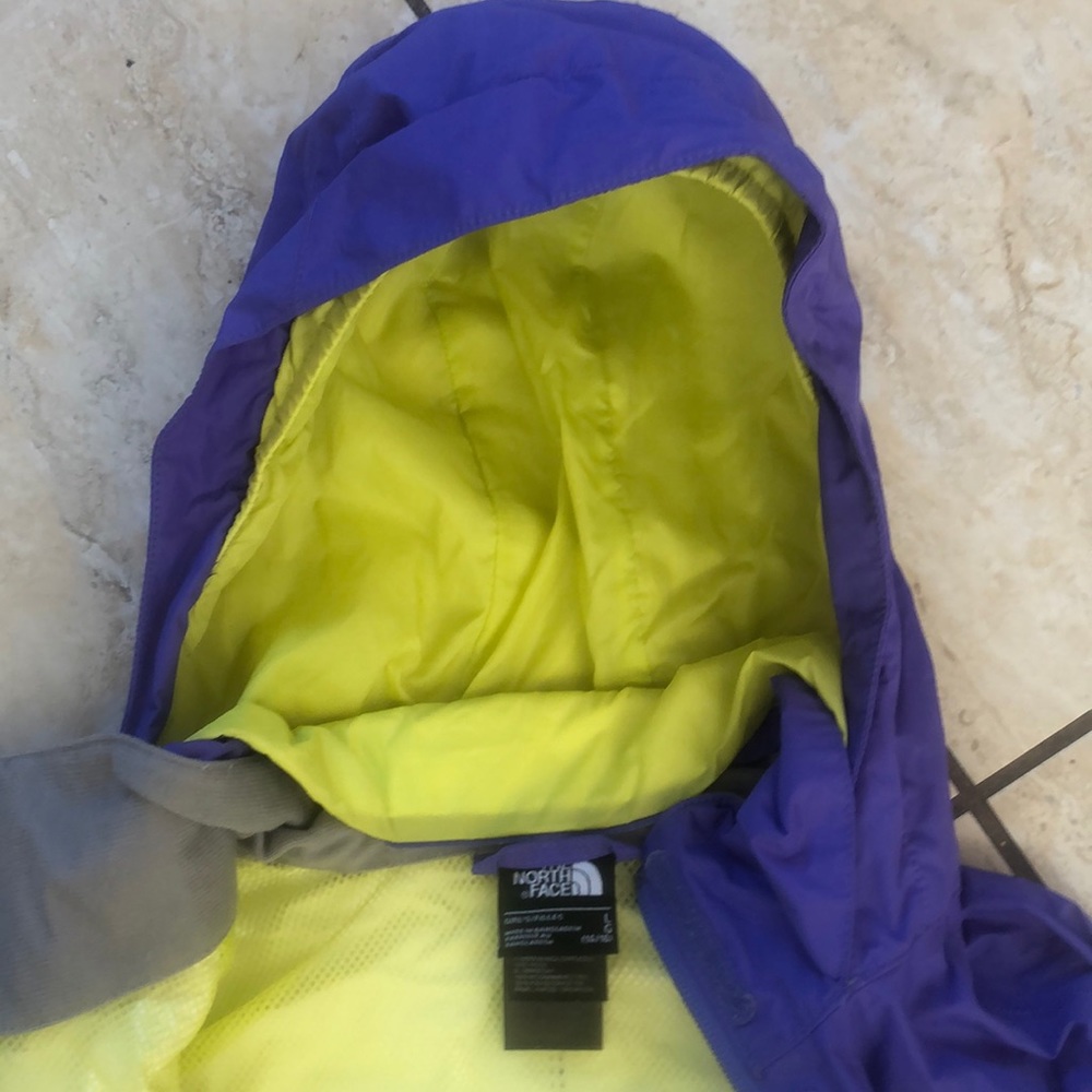 Girls North face Rain coat - shell - Picture 4 of 7